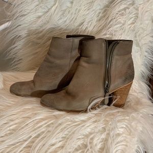 Genuine Weathered Leather BP Booties